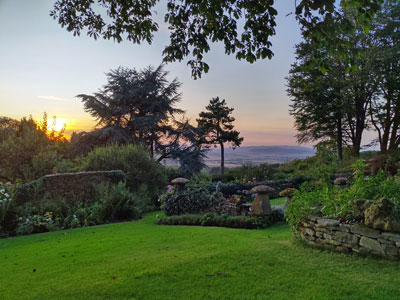 View from the B&B