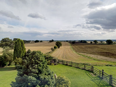 View from the B&B