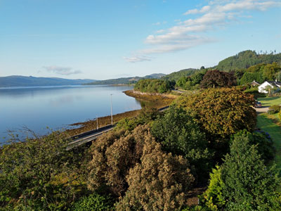 View from the B&B